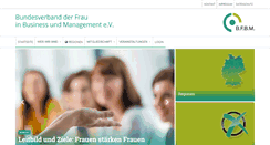 Desktop Screenshot of bfbm.de